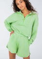 L'COUTURE Shorts Club LC Sweat Short Lime Green