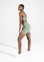 L'COUTURE Shorts Elevate Touch Cycle Shorts Khaki