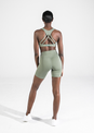 L'COUTURE Shorts Elevate Touch Cycle Shorts Khaki