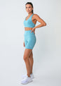 L'COUTURE Shorts Elevate Touch Cycle Shorts Smoke Blue