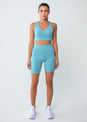 L'COUTURE Shorts Elevate Touch Cycle Shorts Smoke Blue