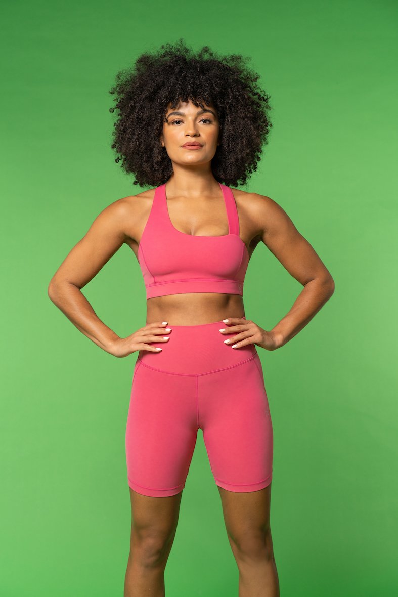 L'COUTURE Shorts Energy Cycle Short Honeysuckle
