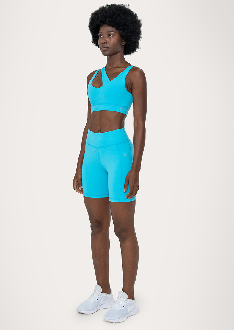 Birthday Asymmetric Bra Blue FINAL SALE LC