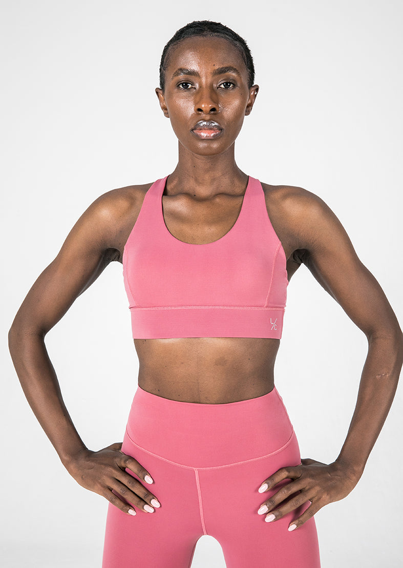 L'COUTURE Sports Bras Elevate Glide Bra Rose