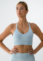 L'COUTURE Sports Bras Elevate Seamless Bra Blue Marl