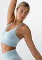 L'COUTURE Sports Bras Elevate Seamless Bra Blue Marl