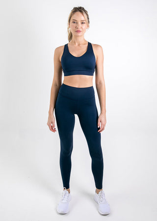 L'COUTURE Sports Bras Elevate Touch Adjustable Bra Navy