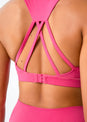 L'COUTURE Sports Bras Elevate Touch Adjustable Bra Rasberry Pink