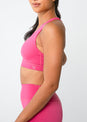 L'COUTURE Sports Bras Elevate Touch Adjustable Bra Rasberry Pink