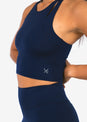 L'COUTURE Sports Bras Elevate Touch Longline Bra Navy