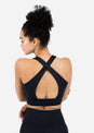 L'COUTURE Sports Bras Embody Zip Bra Black