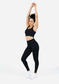 L'COUTURE Sports Bras Embody Zip Bra Black