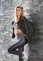 L'COUTURE Sports Bras Glow Bra Slate Stormy Grey