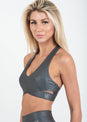 L'COUTURE Sports Bras Glow Bra Slate Stormy Grey