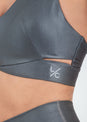 L'COUTURE Sports Bras Glow Bra Slate Stormy Grey