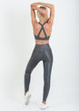 L'COUTURE Sports Bras Glow Bra Slate Stormy Grey