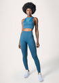 L'COUTURE Sports Bras Mesh Bra Blue