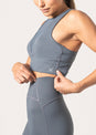 L'COUTURE Sports Bras Mesh Bra Grey
