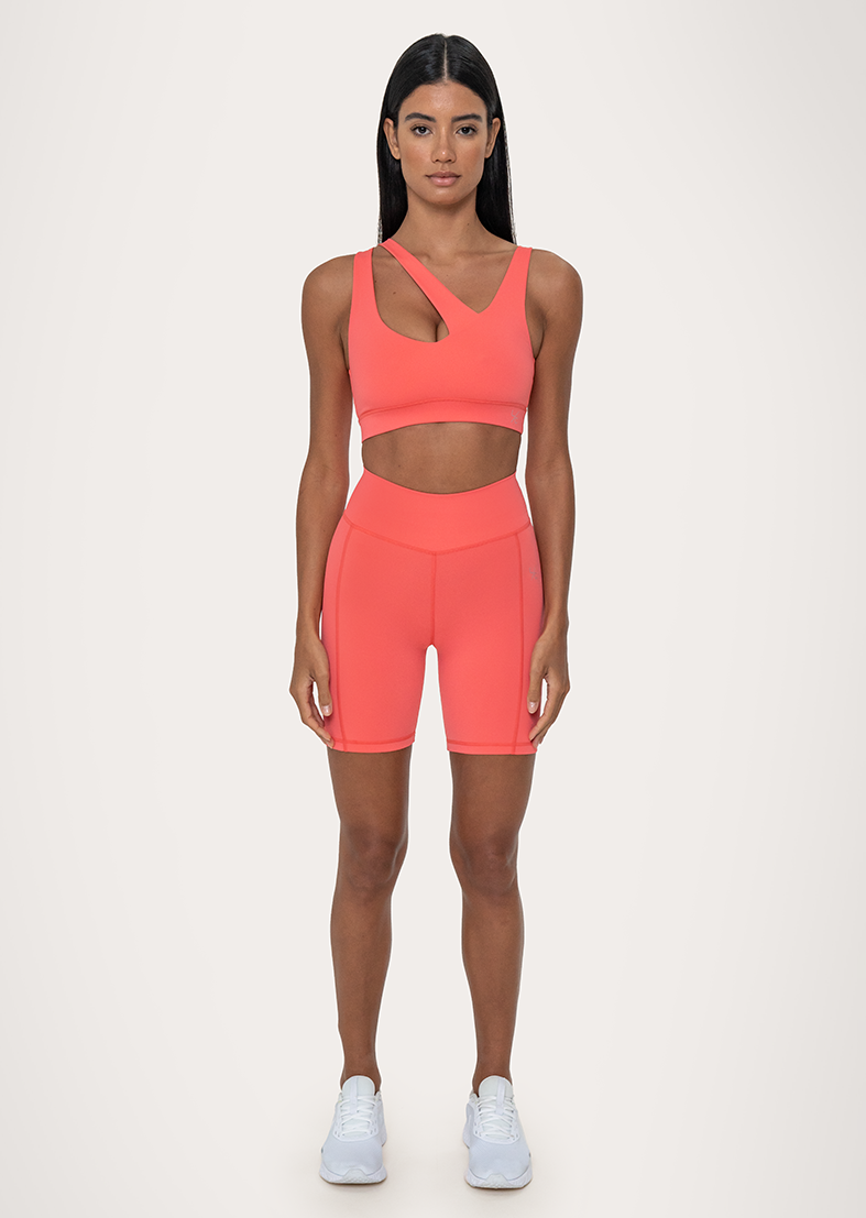 L'COUTURE Sports Bras Scrunch Bum Birthday Short Coral