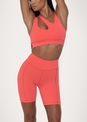 L'COUTURE Sports Bras Scrunch Bum Birthday Short Coral