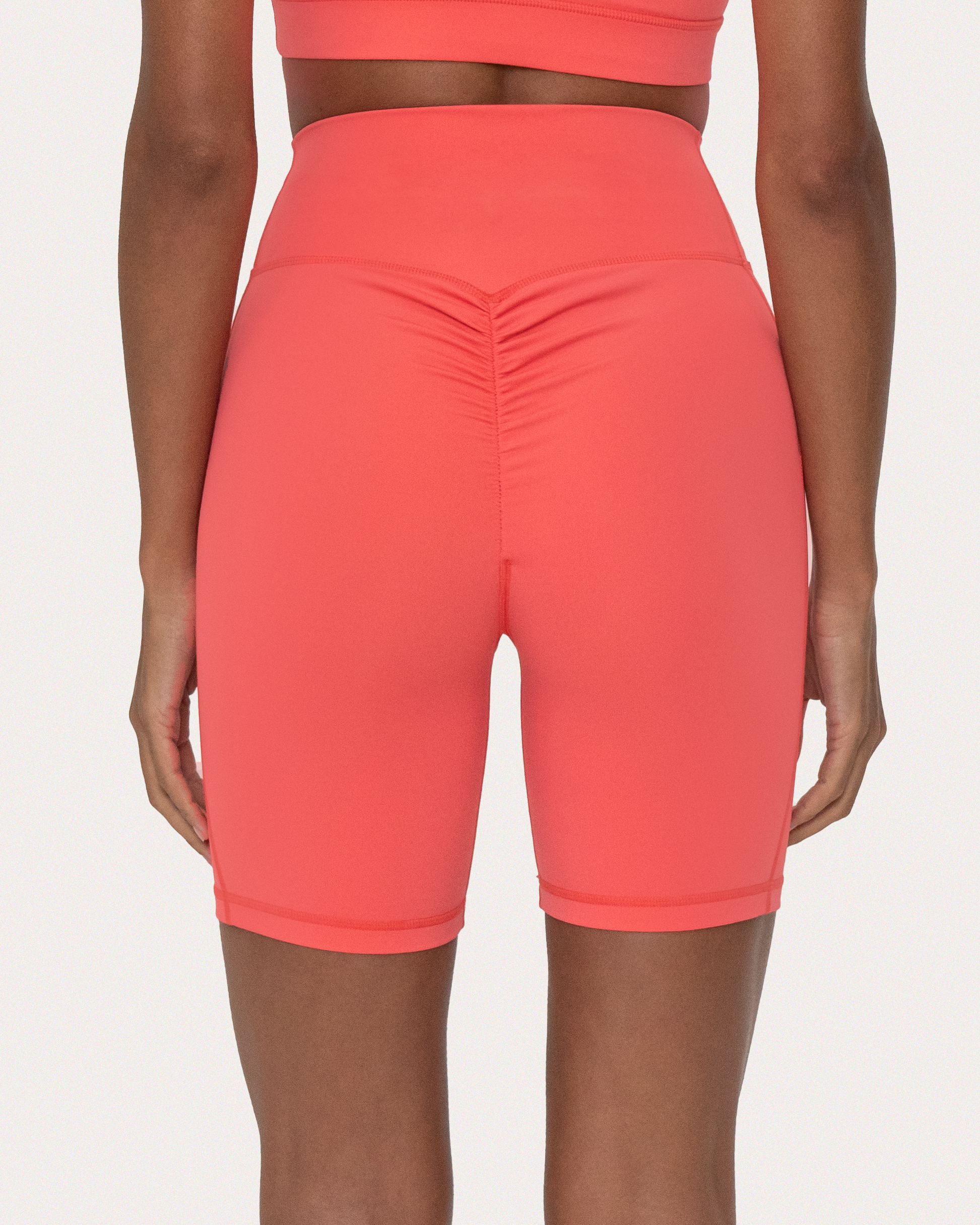 L'COUTURE Sports Bras Scrunch Bum Birthday Short Coral