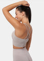 L'Couture Sports Bras Serenity Seamless Bralette Mid Cool Grey