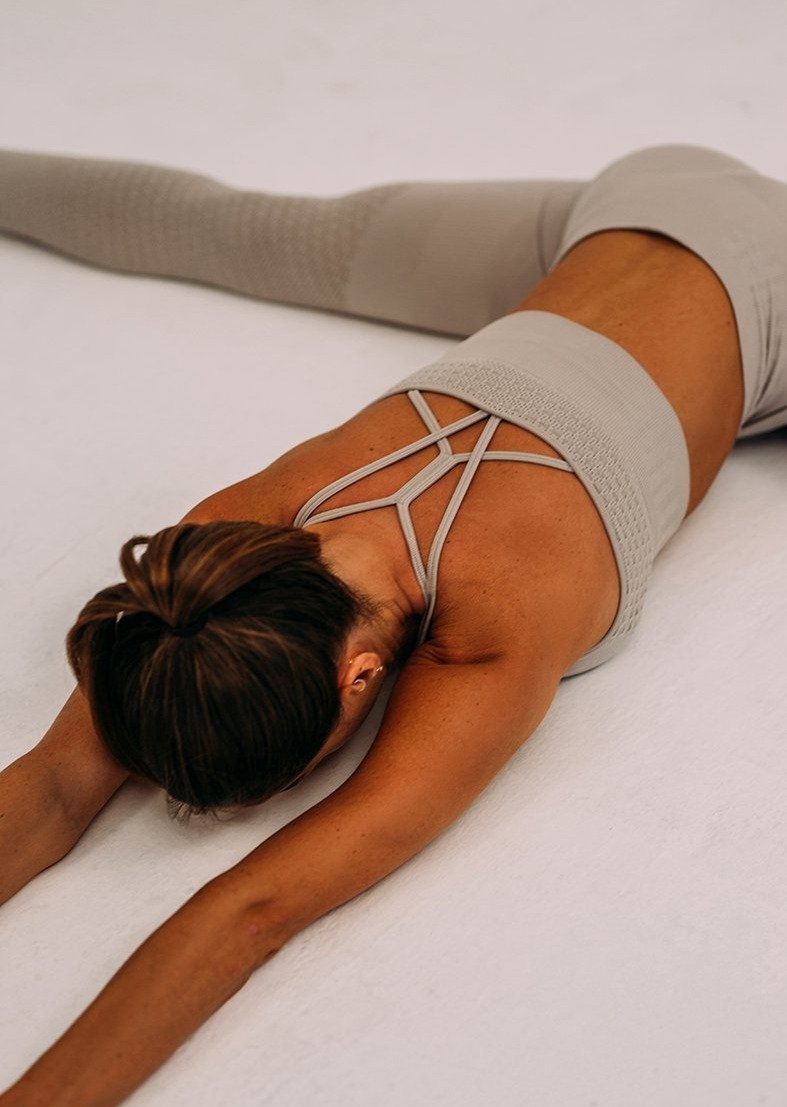 L'Couture Sports Bras Serenity Seamless Bralette Mid Cool Grey