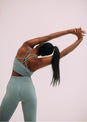 L'Couture Sports Bras Serenity Seamless Bralette Mindful Green