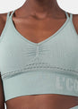 L'Couture Sports Bras Serenity Seamless Bralette Mindful Green
