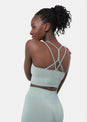 L'Couture Sports Bras Serenity Seamless Bralette Mindful Green