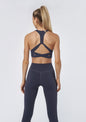 L'COUTURE Sports Bras Vitality Crop Bra French Navy