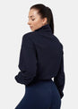 L'COUTURE Sweatshirts Serenity 1/2 Zip Cotton Pullover French Navy