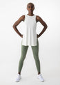 L'COUTURE Tanks Elevate Lounge Long Tank Cream