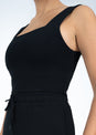 L'COUTURE Tees & Tanks All-Around Lounge Square Tank Black