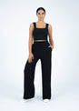 L'COUTURE Tees & Tanks All-Around Lounge Square Tank Black