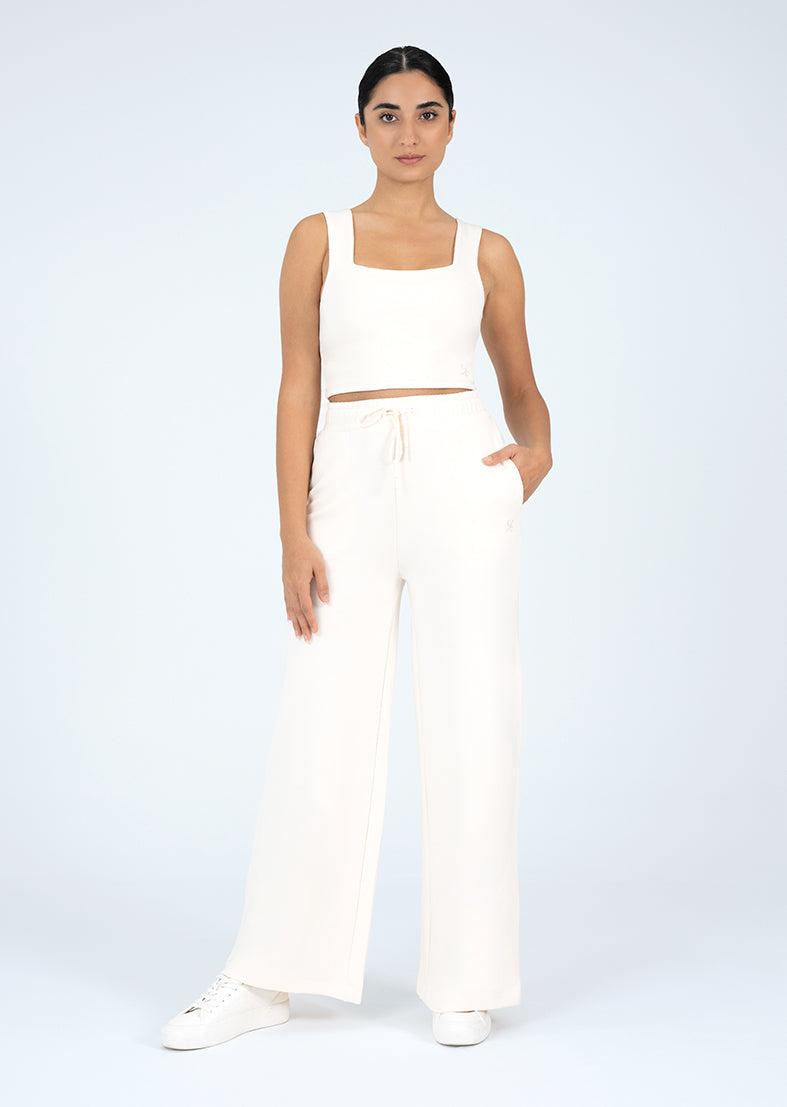 L'COUTURE Tees & Tanks All-Around Lounge Square Tank Eggnog