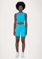 L'COUTURE Tees & Tanks Birthday Knot Tank Blue