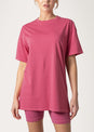 L'COUTURE Tees & Tanks Elevate Boyfriend Tee Rasberry Pink