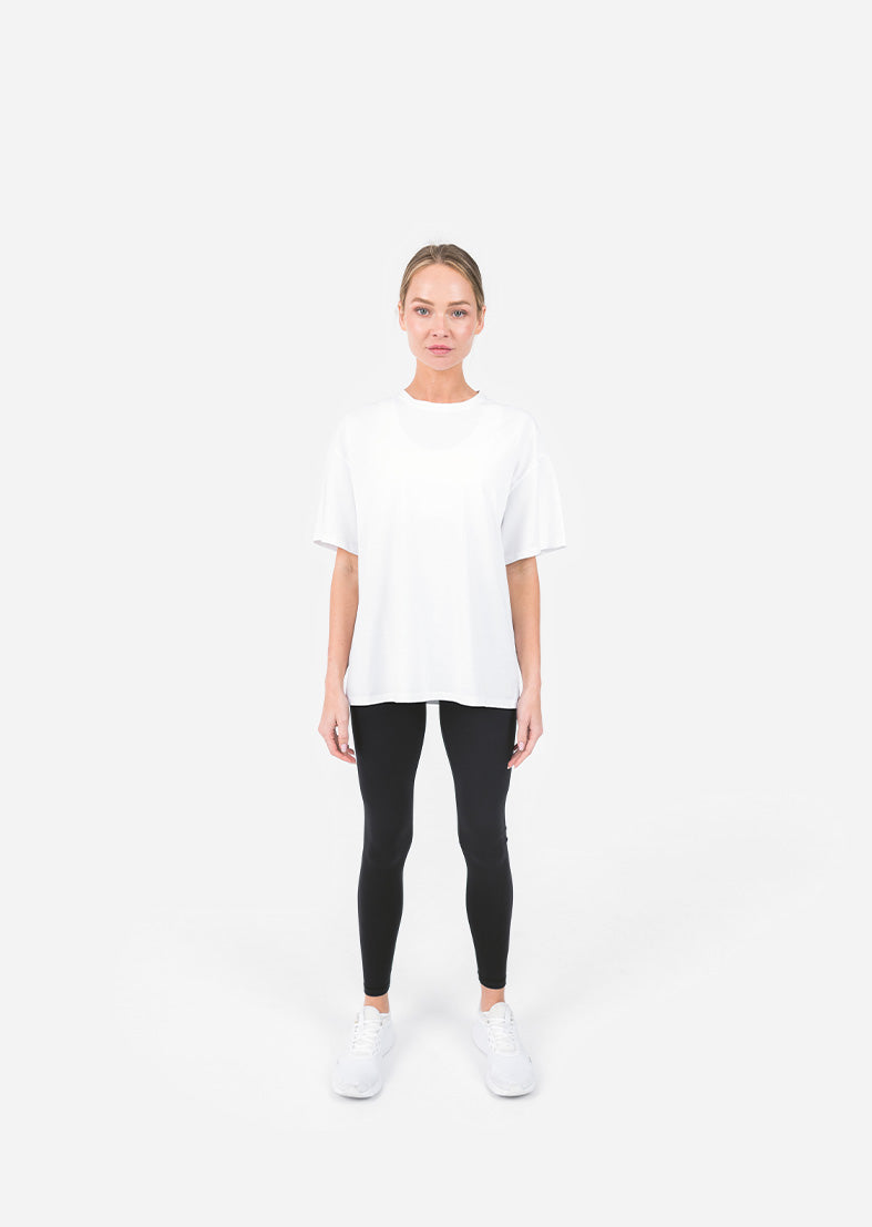 L'COUTURE Tees & Tanks Elevate Relaxed Fit Tee White