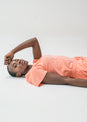 L'COUTURE Tees & Tanks SoCal Sorbet Terry Tee Coral