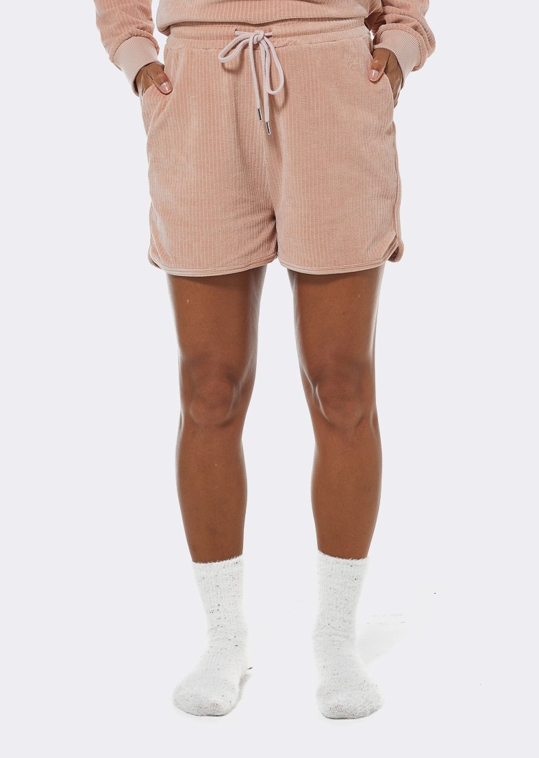 L'COUTURE The Feels Velour Short Rose Dust