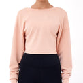 L'COUTURE Tops All-Around Lounge Long Sleeve Reversible Top Rose