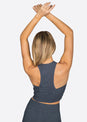 L'COUTURE Tops Elemental Lounge Tank Anchor Grey