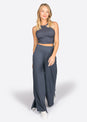 L'COUTURE Tops Elemental Lounge Tank Anchor Grey