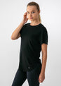 L'COUTURE Tops Elevate Slouch Tee Black