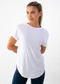 L'COUTURE Tops Elevate Slouch Tee White