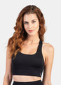 L'COUTURE Untamed Bra Crocodile Print Black