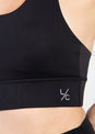 L'COUTURE Untamed Bra Snake Print Black