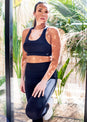 L'COUTURE Untamed Bra Snake Print Black