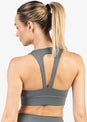 L'COUTURE Untamed Bra Snake Print Urban Grey